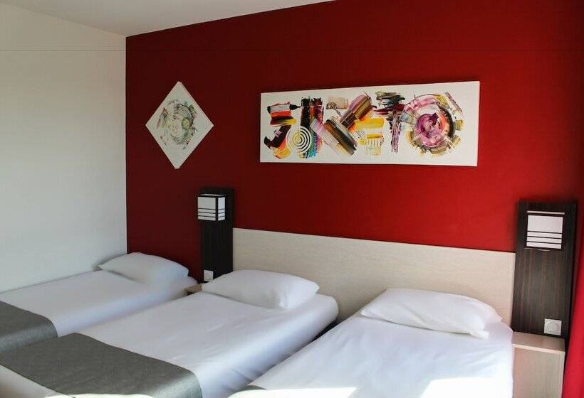 Номер Стандарт Трехместный, Hôtel Pont Rouge , Carcassonne