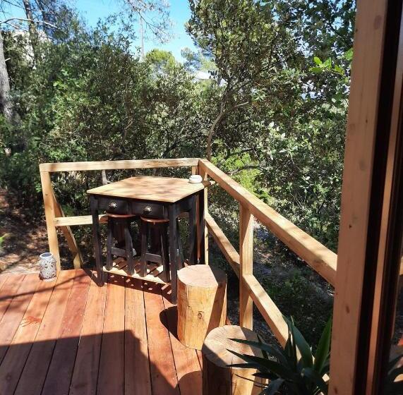 Шале 1 Спальня, Cabane Dans Les Arbres La Kaz Aux Cigales