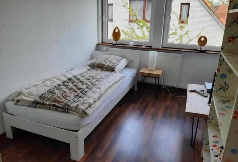Номер Стандарт Индивидуальный Совместная Ванная, Bassener Monteurwohnung