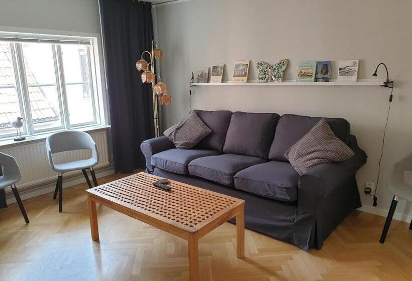 Апартаменты 1 Спальня, Adelsgatan 36 Lägenhetshotell, Gotland Living And Meeting