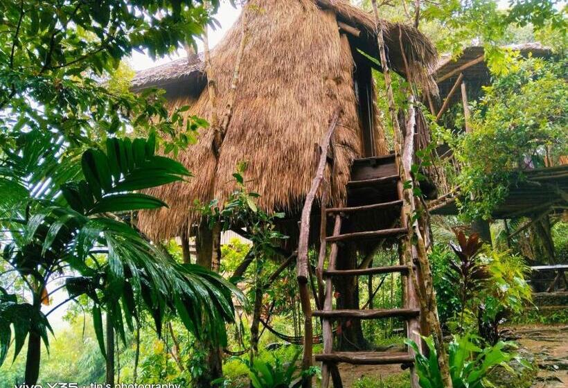 اتاق استاندارد با چشم‌انداز دریا, Sanctuaria Treehouses Busuanga