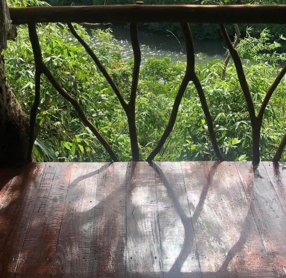 اتاق استاندارد با بالکن و چشم‌انداز دریا, Sanctuaria Treehouses Busuanga