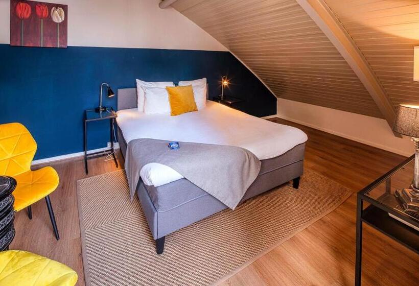 اتاق استاندارد با تراس, H2otel Rotterdam