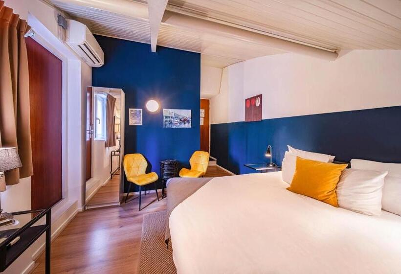 اتاق استاندارد با تراس, H2otel Rotterdam