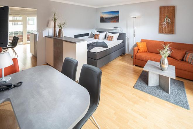 Апартаменты 1 Спальня с Террасой, Appartement Haus Bracht  Direkt Am Kurplatz