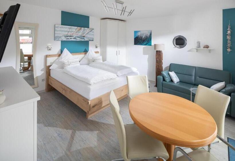 Апартаменты 1 Спальня с Балконом, Appartement Haus Bracht  Direkt Am Kurplatz