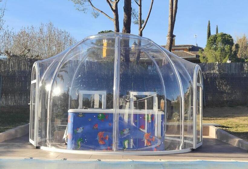 اتاق استاندارد با سرویس بهداشتی مشترک, Casa De Sol, Piscina Y Jacuzzi Con 4 Hab En Comunidad De Madrid