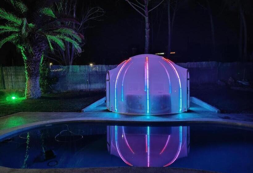 اتاق استاندارد با سرویس بهداشتی مشترک, Casa De Sol, Piscina Y Jacuzzi Con 4 Hab En Comunidad De Madrid
