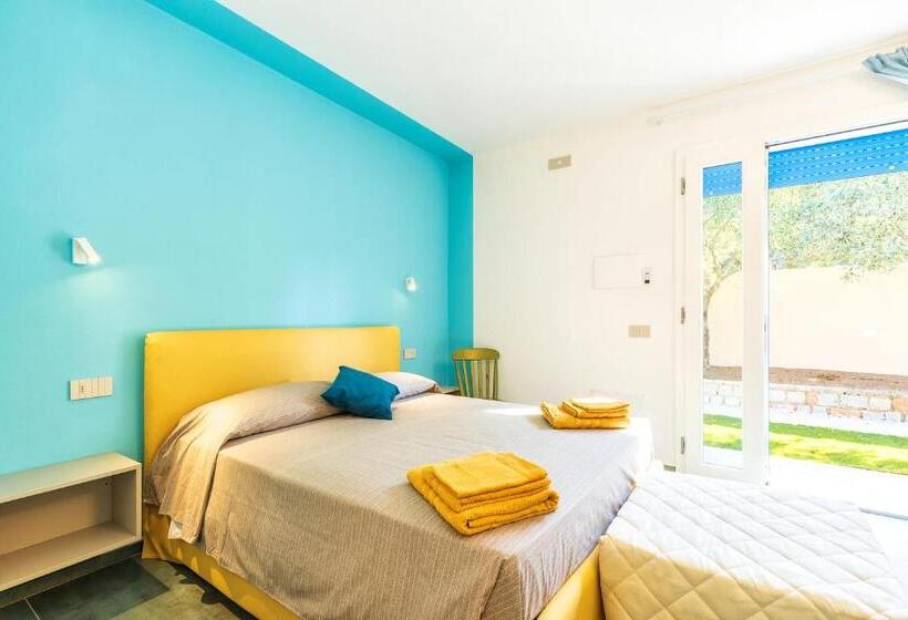 Семейный Номер Вид на Сад, Affittacamere Resort Beach San Gemiliano