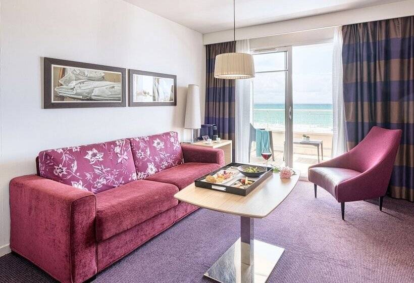 اتاق لوکس با چشم‌انداز دریا, Spa Marin Du Val Andre Thalasso Resort