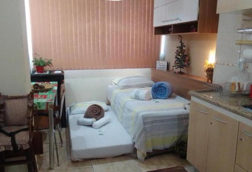 침실 1개 풀장 전망 아파트, Apart Hotel Em Caxambu207