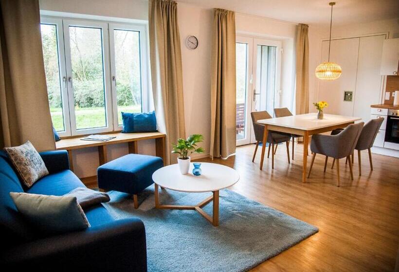 Апартаменты 1 Спальня с Террасой, Apartmenthaus Feldberg