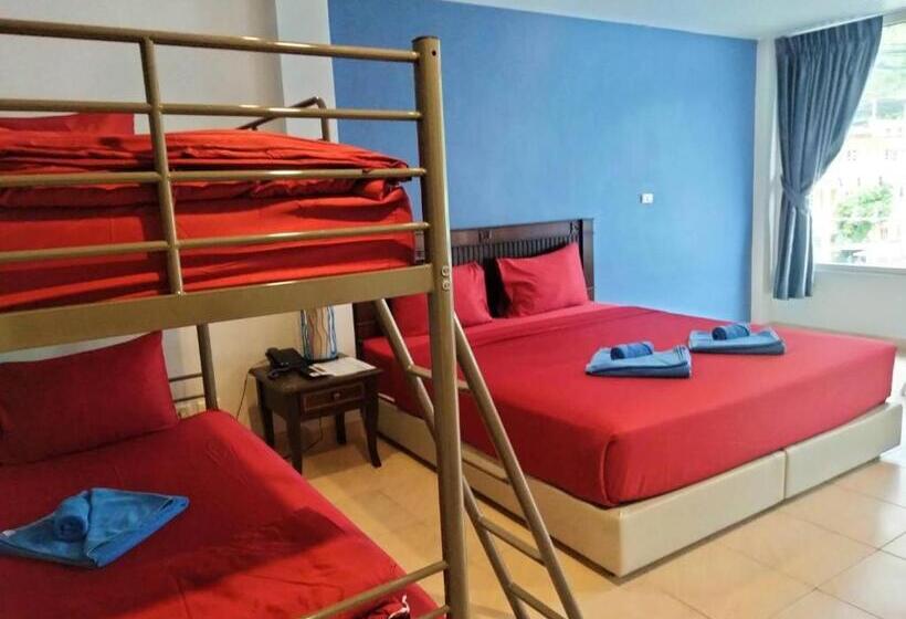 4인용 스탠다드 룸, Karon Living Room   Sha Plus