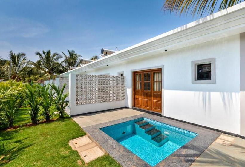 ویلای یک اتاق خوابه با استخر شنا, Leoney Resort Goa