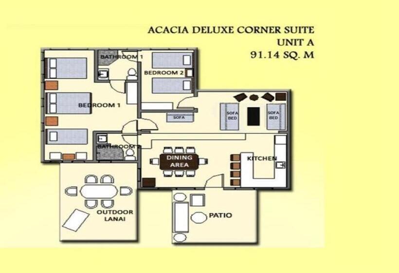 سوییت لوکس, Agreeable Family Baguio Suites