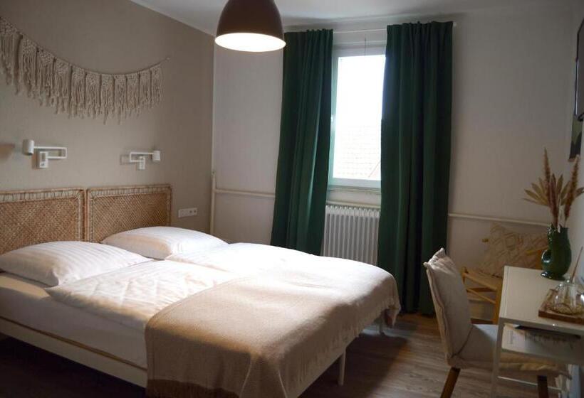 Standard room with outdoor bath, Pension Krone Sternenfels