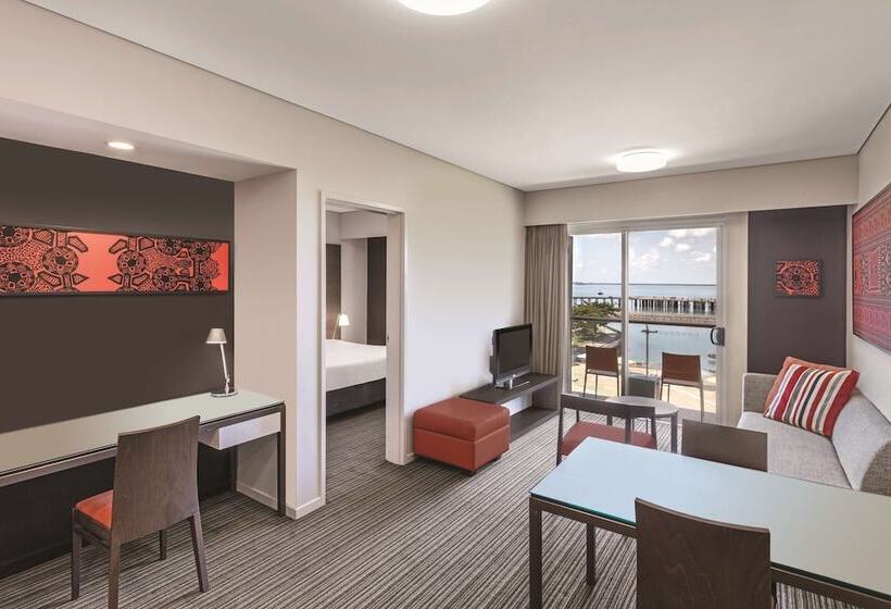 전망이 좋은 프리미엄 아파트 1 베드룸, Adina Apartment Hotel Darwin Waterfront