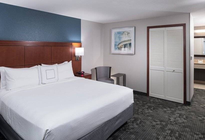 סוויטה מותאמת לאדם עם מוגבלויות, Courtyard By Marriott Austin Parmer Tech Ridge