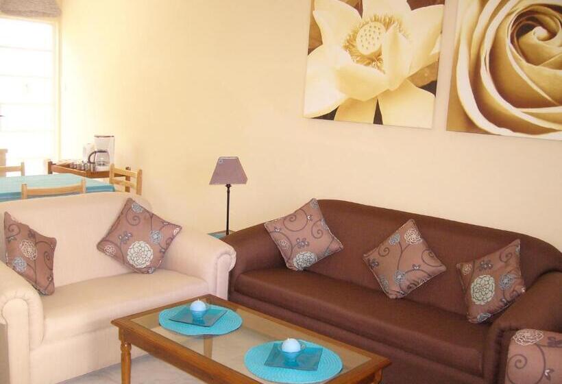 آپارتمان 1 خوابه با چشم‌انداز باغ, Colibri Beach Villas