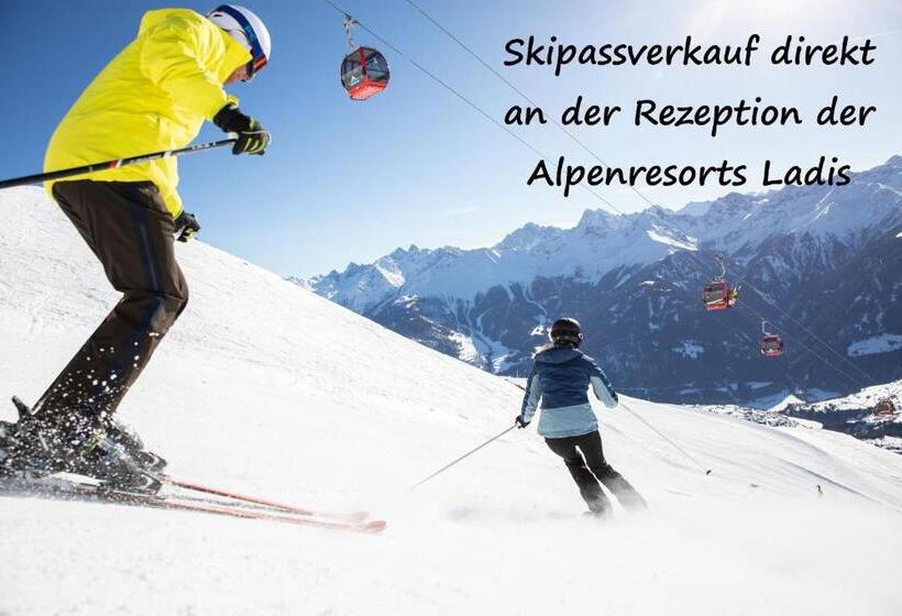 Апартаменты 1 Спальня Вид на Сад, Alpenapart Ladis Ehemals Alpenapart Alexander
