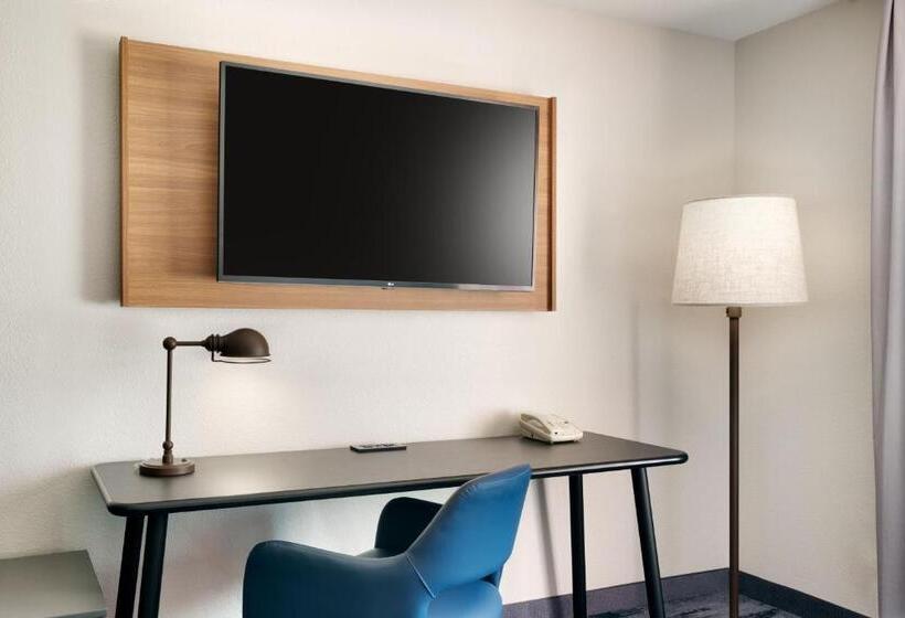 キングサイズベッドのスタンダードルーム, Fairfield Inn & Suites By Marriott Yakima