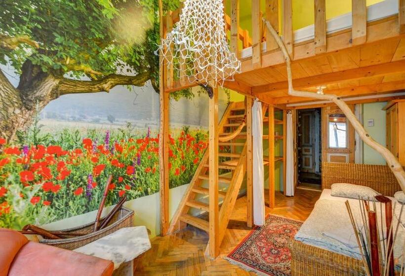 Quarto quádruplo Económico Casa de banho partilhada, Artharmony Pension & Hostel