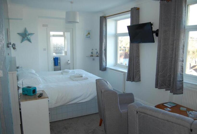 اتاق لوکس با چشم‌انداز دریا, Tregenna Guest House