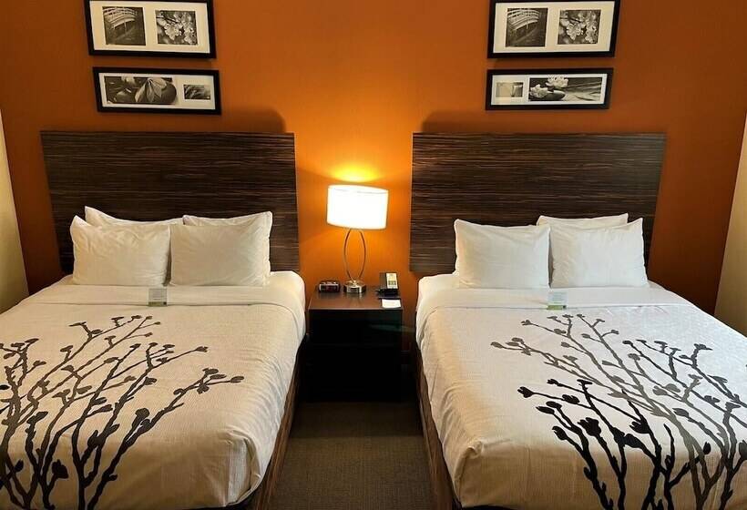 اتاق استاندارد با 2 تخت دوبل, Sleep Inn Long Island City  Manhattan View