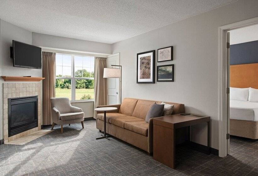 침실 2개 스위트, Residence Inn Mt. Laurel At Bishop's Gate