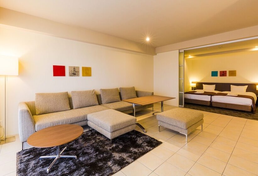 اتاق لوکس چهار تخته, Hakodate Danshaku Club Hotel & Resorts