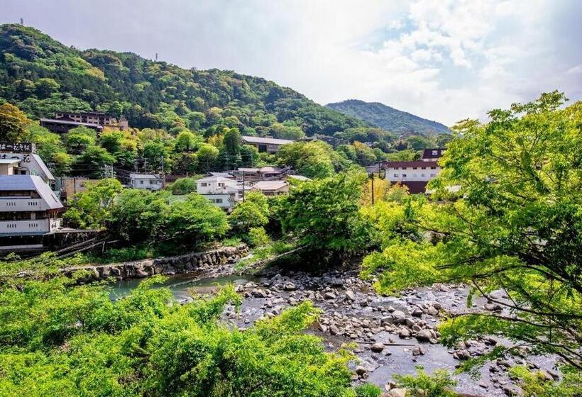 스탠다드 룸 강 전망, Hakone Yumoto Onsen Hotel Kajikaso