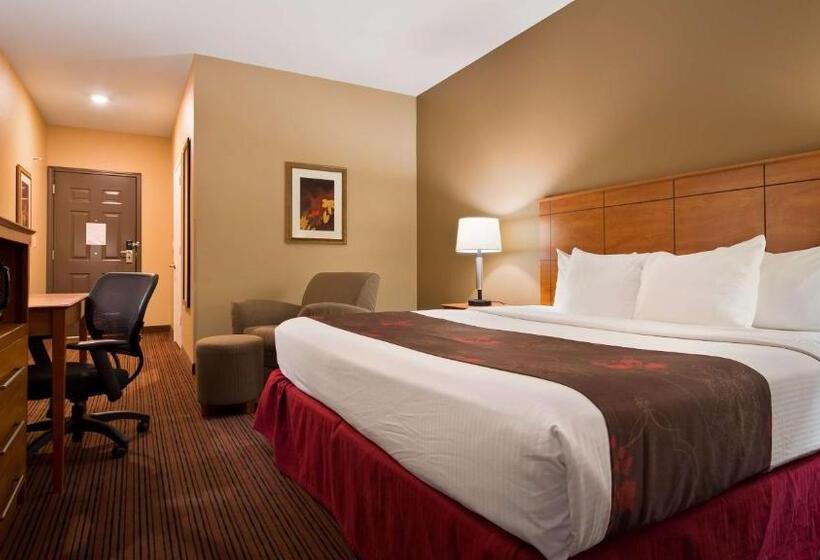 带大床的豪华间, Surestay Hotel By Best Western Blackwell