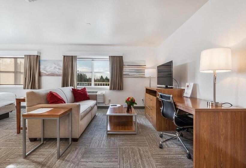 מיטת קינג בסוויטה, Marshall Suites