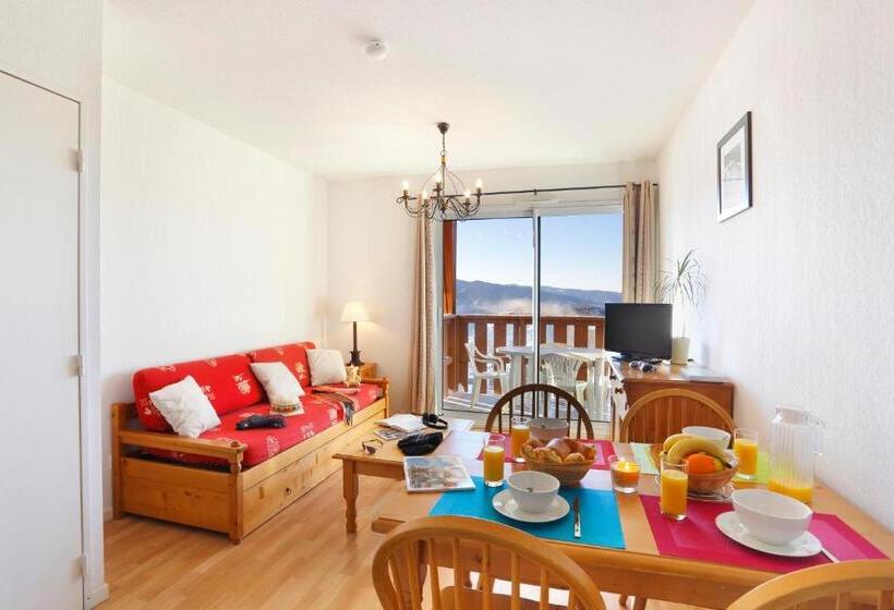 Апартаменты 1 Спальня, Residence Nemea Les Chalets Du Belvedere