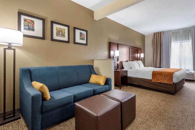 Люкс Кровать Кинг, Comfort Suites Auburn Near I69