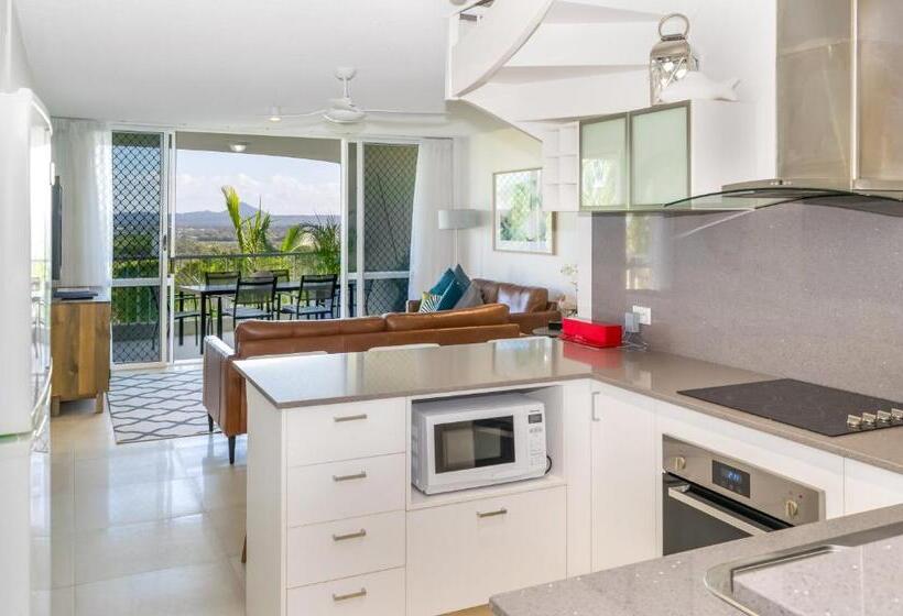 2침실 펜트하우스 아파트, Noosa Hill Resort