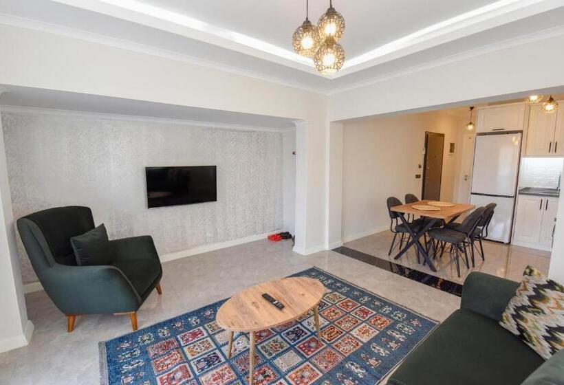 带1个卧室的带海景的公寓, Duygu Apart Spellbinding Sea Views