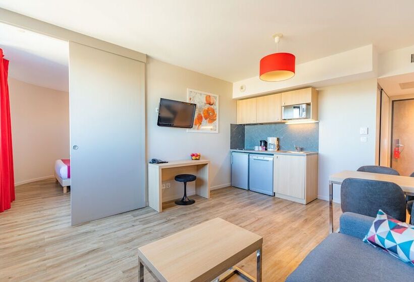 Апартаменты 1 Спальня, Appart’city Confort Montpellier Millénaire