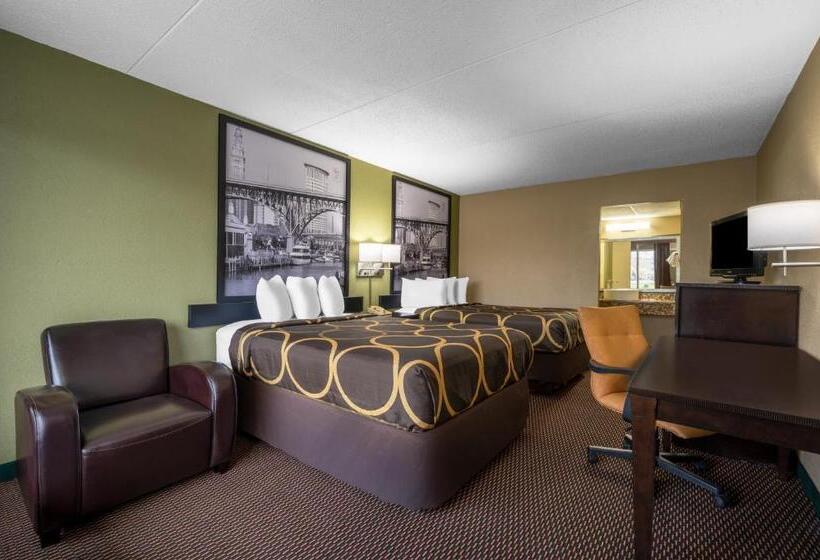 Номер Стандарт 2 Двуспальные Кровати, Super 8 By Wyndham Perrysburg Toledo