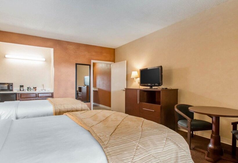 Номер Стандарт 2 Двуспальные Кровати, Quality Inn & Suites Ridgeland