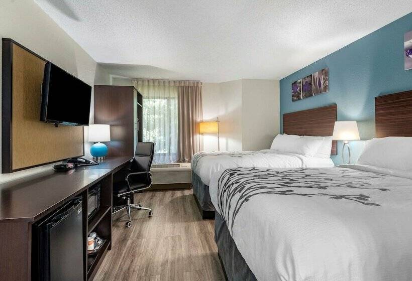 Номер Стандарт 2 Двуспальные Кровати, Sleep Inn  Salisbury I85