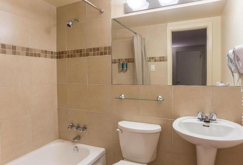 Номер Стандарт 2 Двуспальные Кровати, Motel Et Appartements Du Fleuve