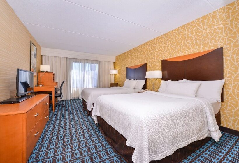 Номер Стандарт 2 Двуспальные Кровати, Fairfield Inn Rochester Airport