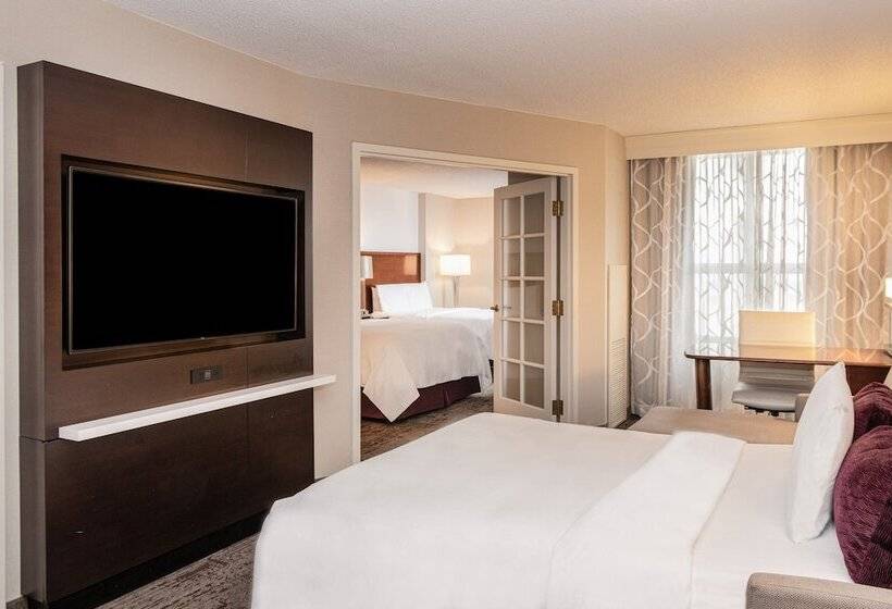 스위트 킹사이즈 침대, Chicago Marriott Suites Deerfield