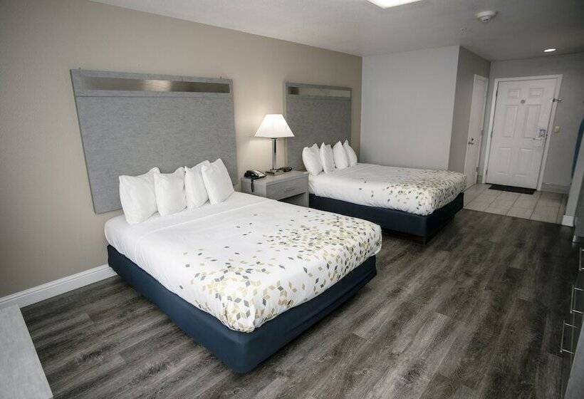 스탠다드 룸 더블 침대 2개, Anchor Beach Inn