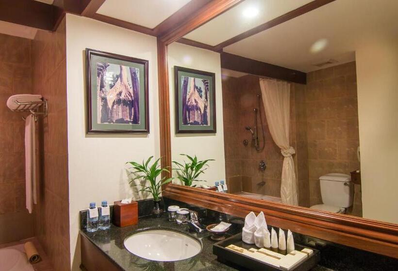 디럭스 룸 가든 전망, Palace Residence & Villa Siem Reap