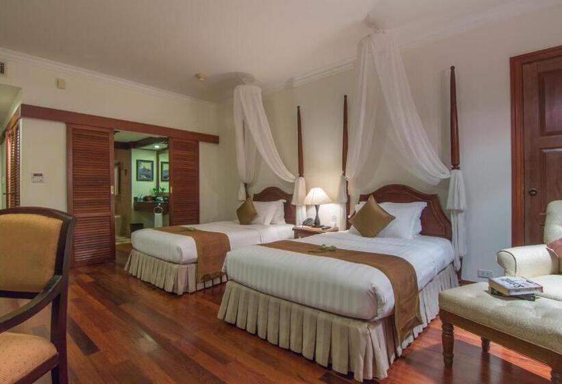디럭스 룸 가든 전망, Palace Residence & Villa Siem Reap