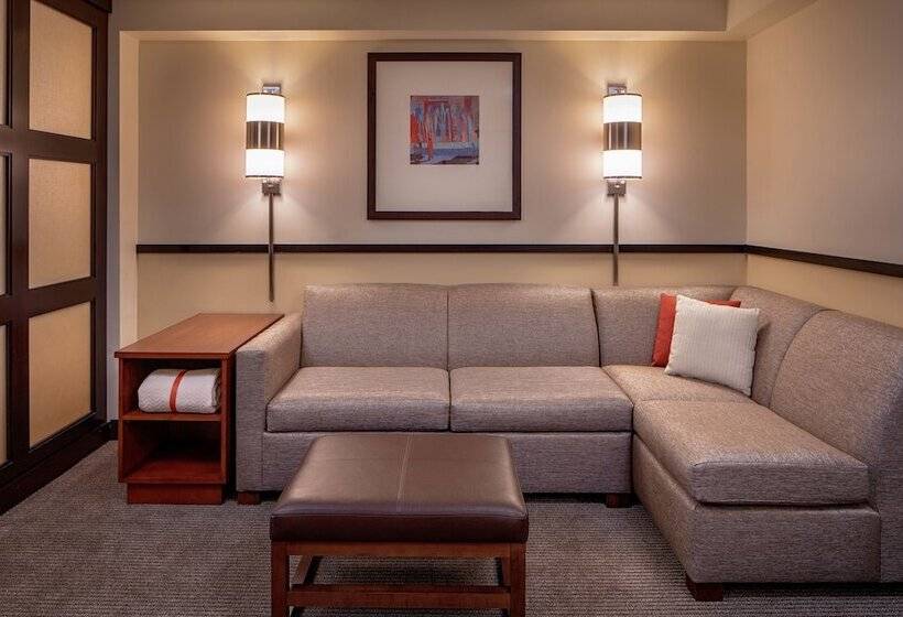 带2个双人床的标准工作室, Hyatt Place Seattle Downtown