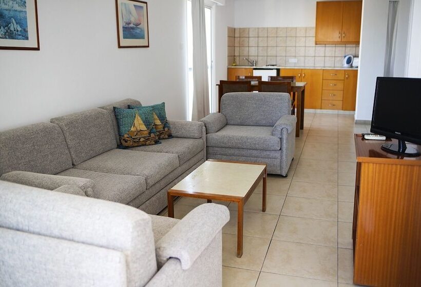 آپارتمان 2 خوابه با چشم‌انداز دریا, Sun Hall Beach Hotel Apartments