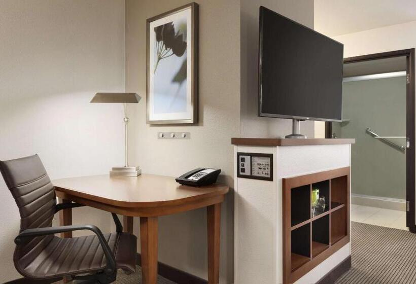 带2个双人床的标准工作室, Hyatt Place Portland Airport/cascade Station